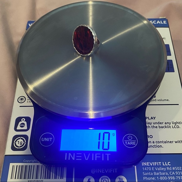 Sterling Silver and Abalone Shell Ring - HANDMADE! - Picture 5 of 5